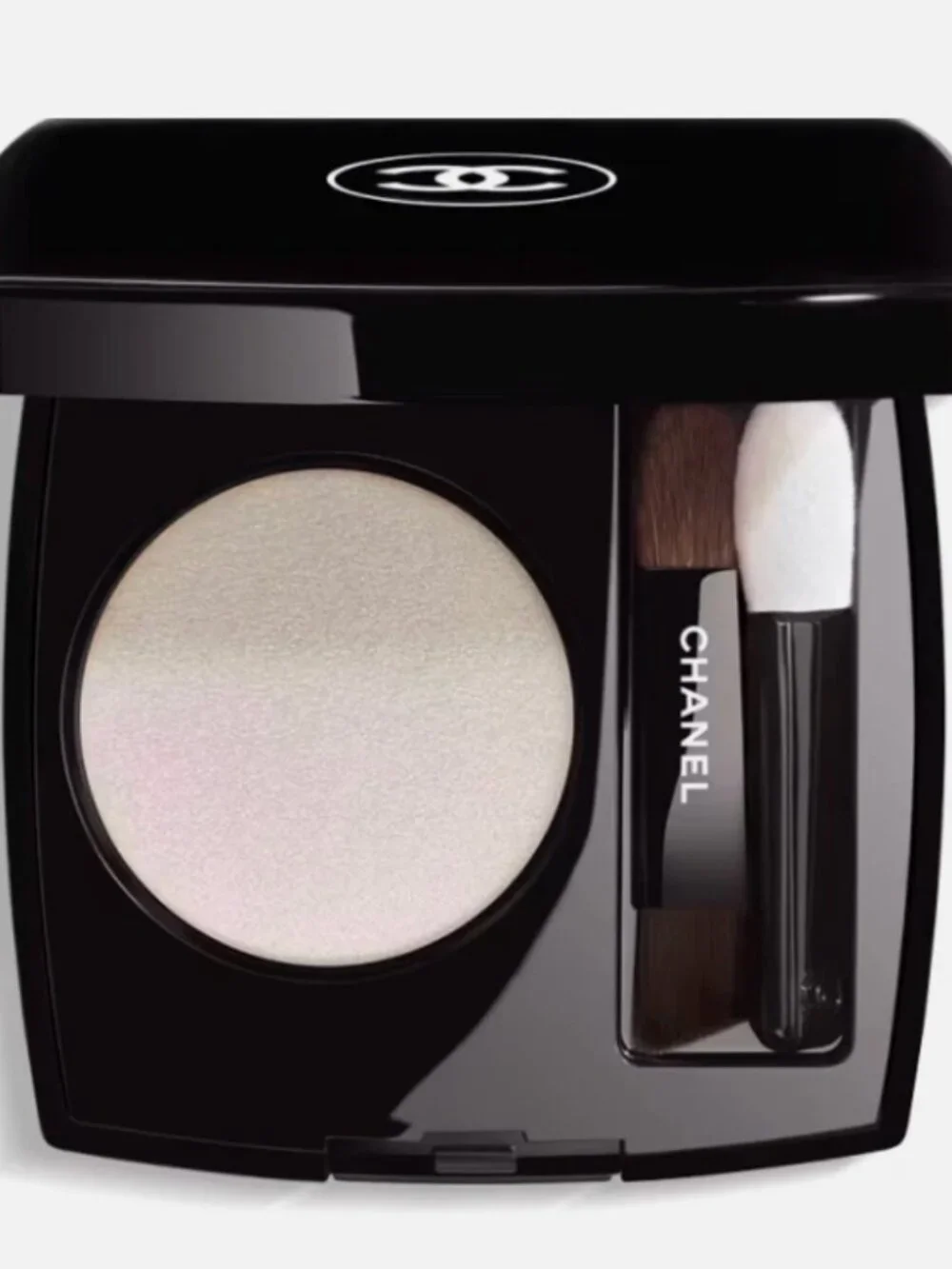 Chanel Ombre Essentielle Multi-Use Eye Top Coat ~ 220 BLANC PERLE ~ Satin Finish